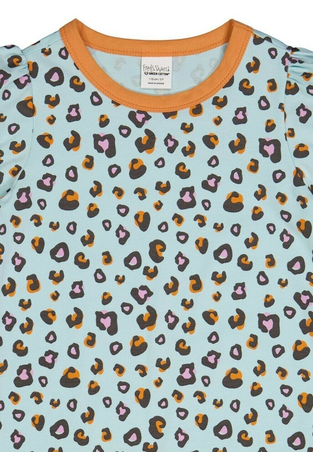 

Футболка с принтом Fred's World by Green Cotton, бирюзовый
