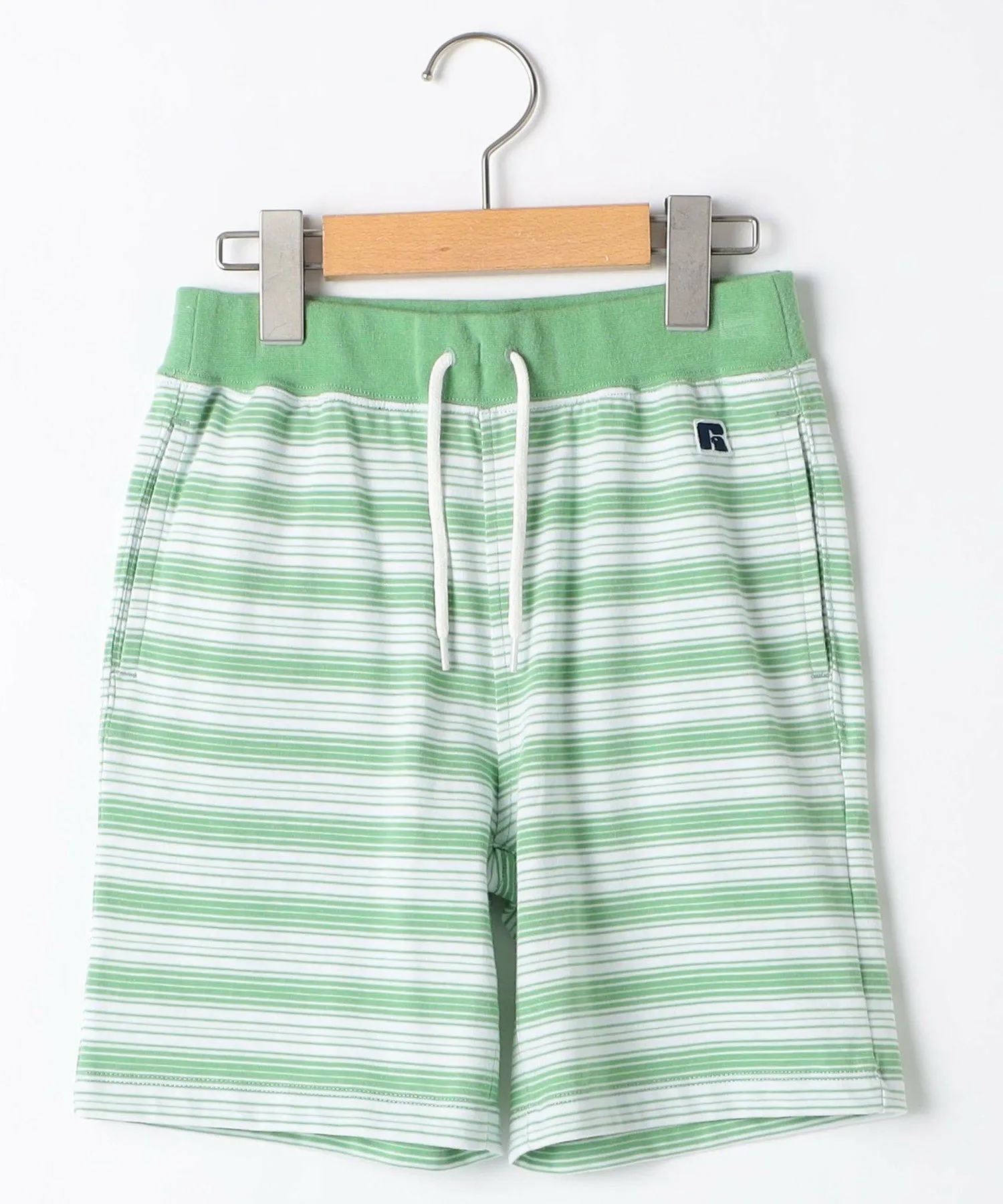 Спортивные шорты RUSSELL: 140-160 см / в полоску SHIPS KIDS, Green