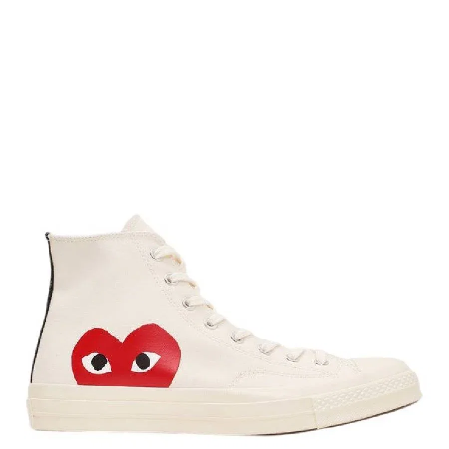 Высокие кеды Comme Des Garcons X Converse Chuck, бежевый