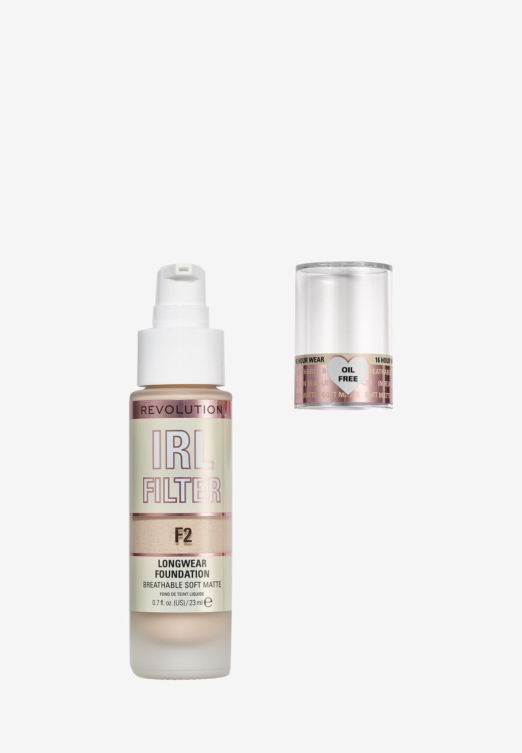 

Тональная основа IRL FILTER LONGWEAR FOUNDATION Makeup Revolution, цвет f20