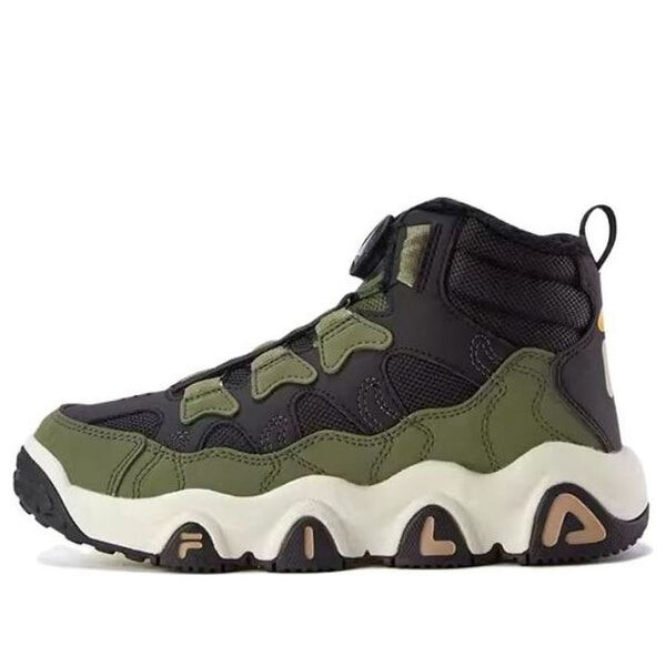 

Кроссовки mid-top boots 'olive green black' Fila, зеленый