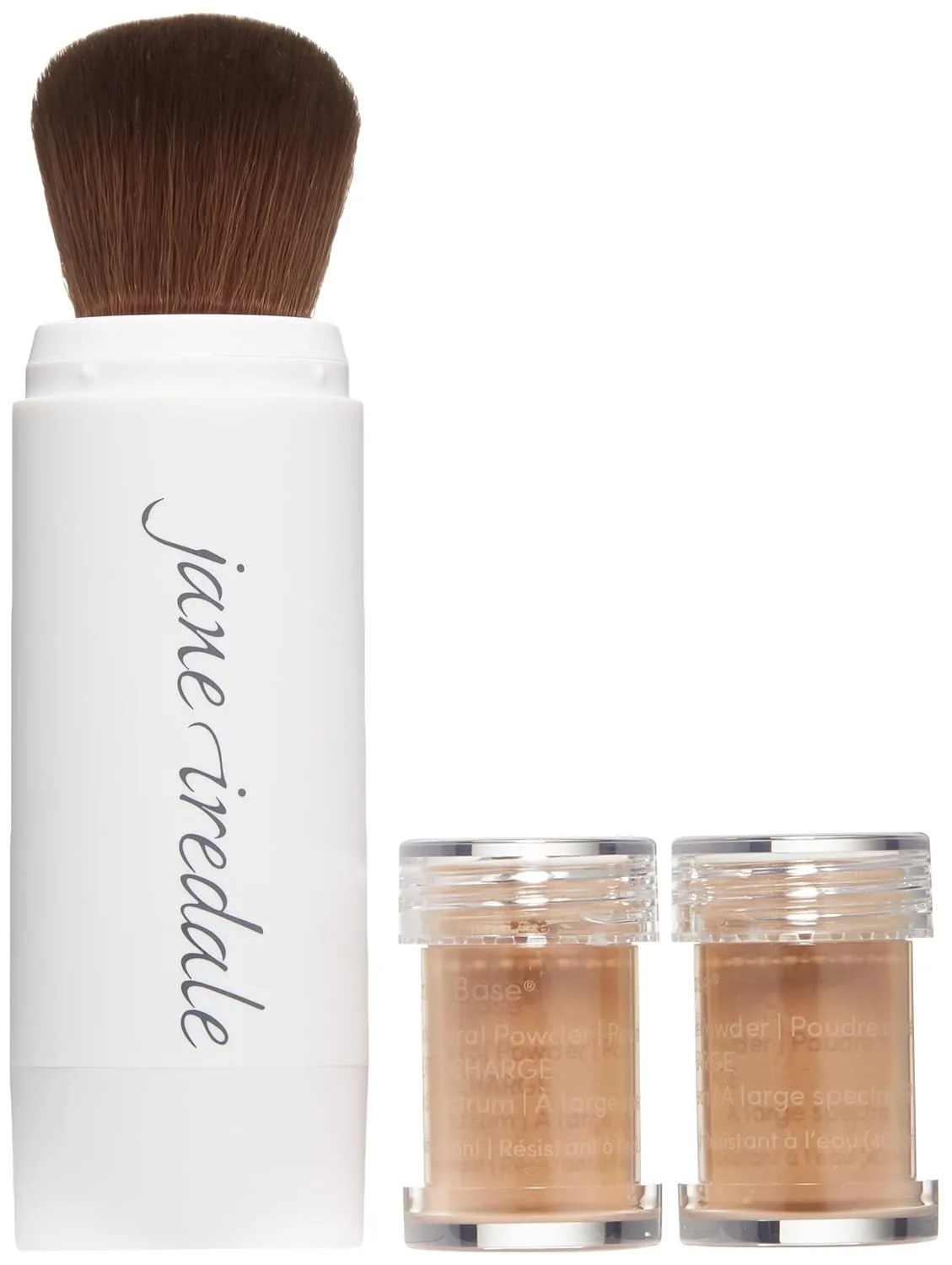 Jane Iredale Amazing Base Loose Mineral Powder, Luminous Foundation with SPF 20, Oil Free, Talc Free & Weightless, Vegan & Cruelty Free Makeup, Warm Brown — фото 4