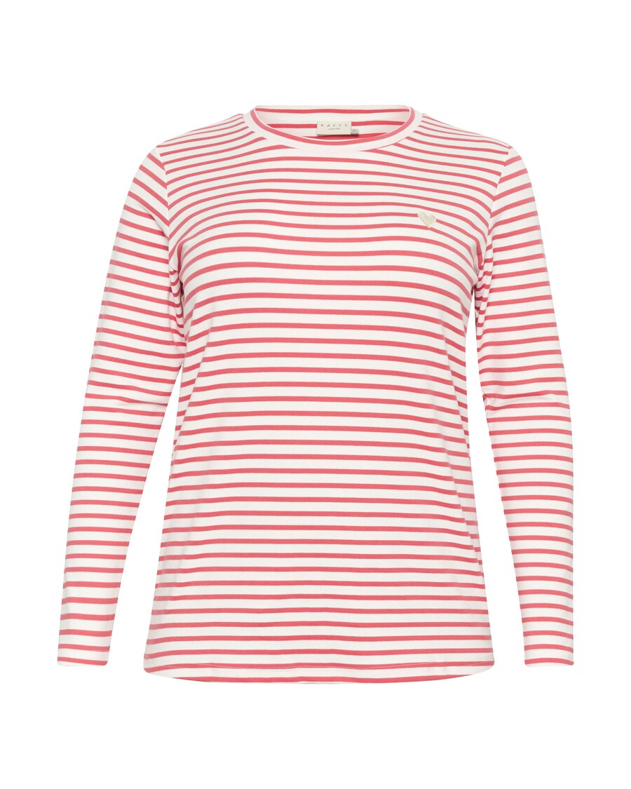 

Рубашка KAFFE CURVE Clia, цвет Red/White