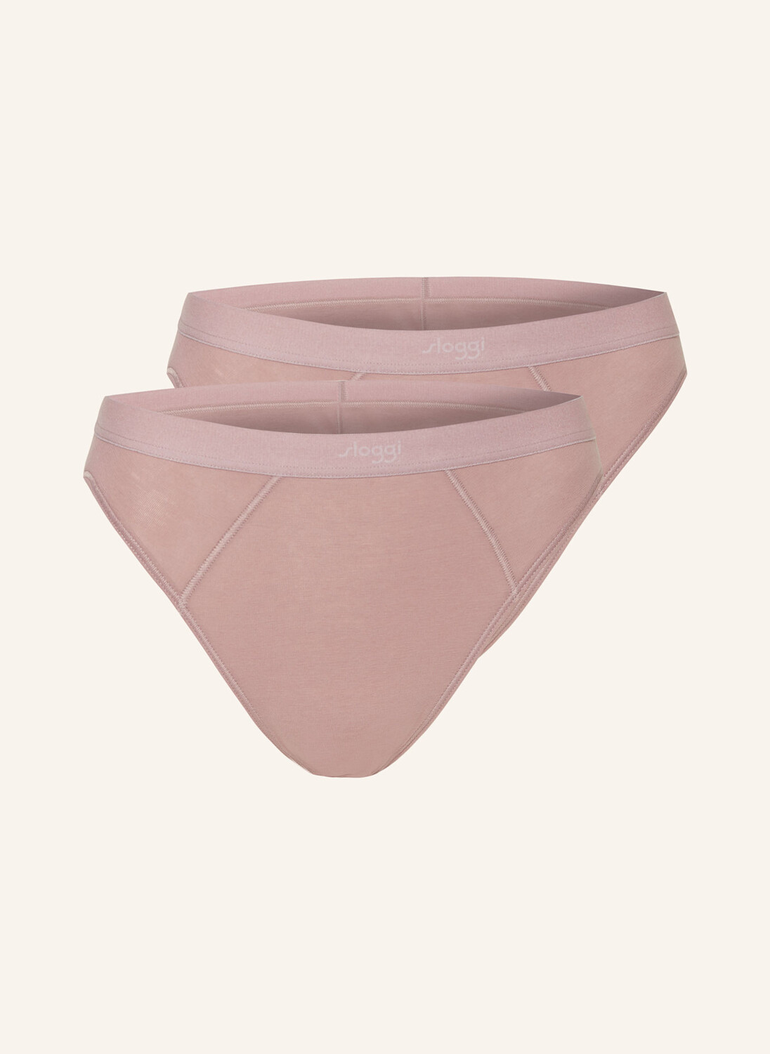 

Комплект из 2 трусов ever ease с поясом sloggi, розовый