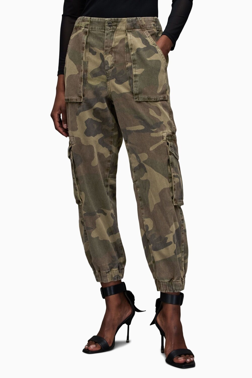 

Брюки Allsaints Frieda All Saints, зеленый