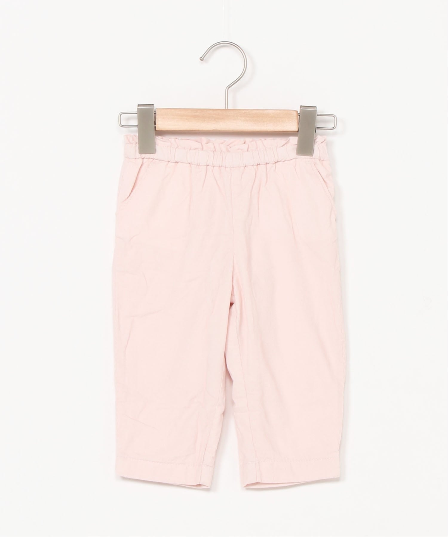 (K) Вельветовые штаны на резинке (детские) GAP, BARELY_PINK — фото 3