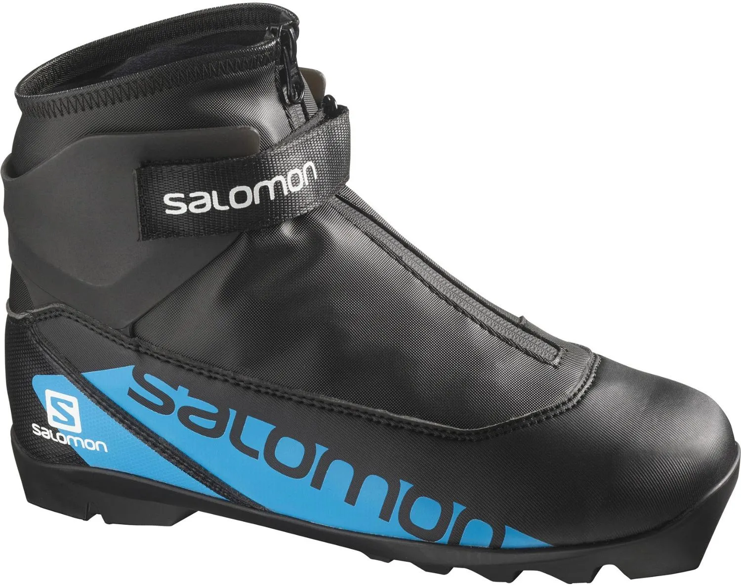 

Детские лыжные ботинки R/Combi для беговых лыж Salomon, Black/Process Blue