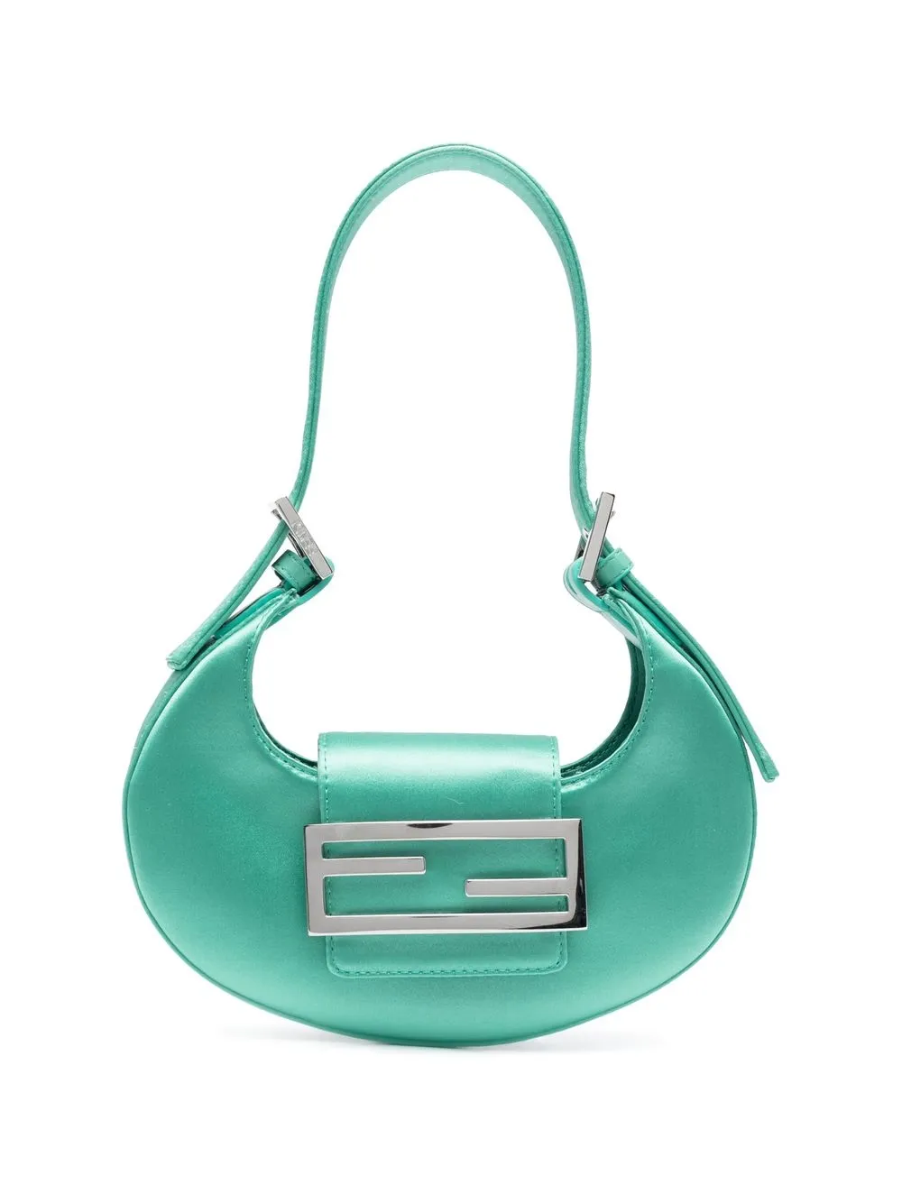 

Сумка-тоут Cookie размера мини FENDI, зеленый