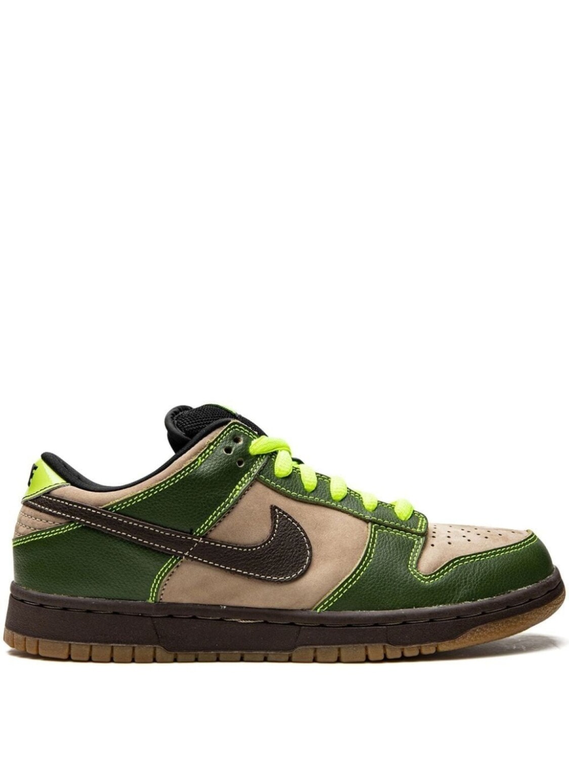 

Кроссовки Dunk Low Pro SB Nike, зеленый
