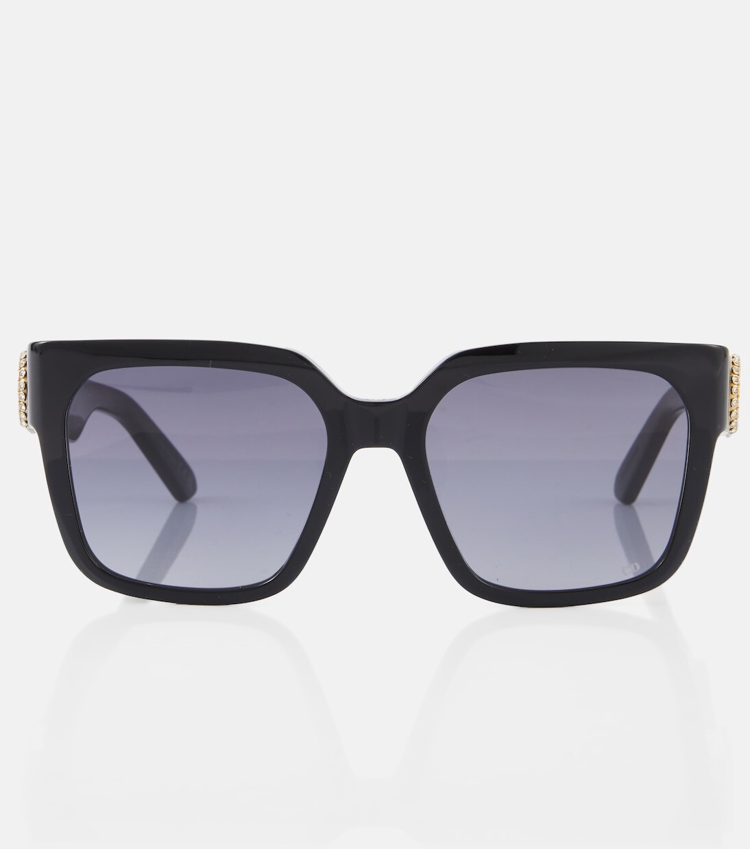 

Квадратные солнцезащитные очки Dior Eyewear, черный