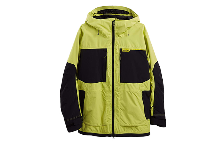 

BURTON Мужская куртка, Lime/Pure Black