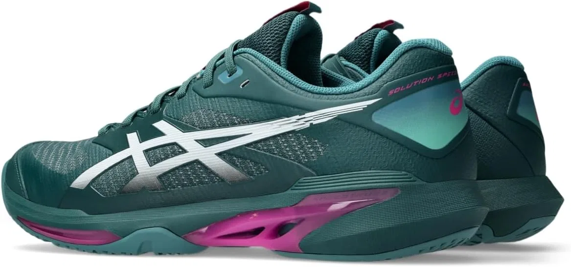 Кроссовки теннисные ASICS Solution Speed FF 4, Dark Neptune/White — фото 3