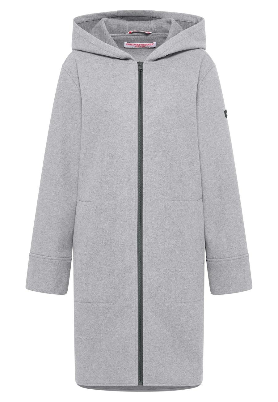 

Пальто межсезонное Frieda & Freddies NY, светло-серый
