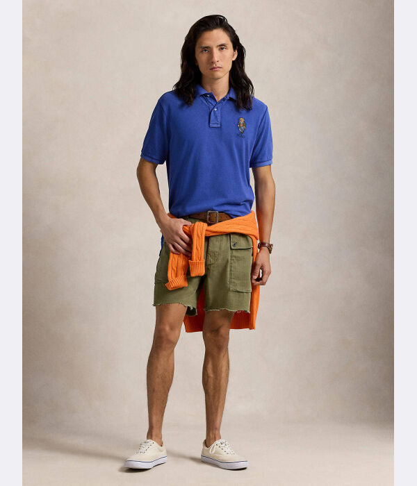 Рубашка поло Classic fit Polo Ralph Lauren, синий — фото 3