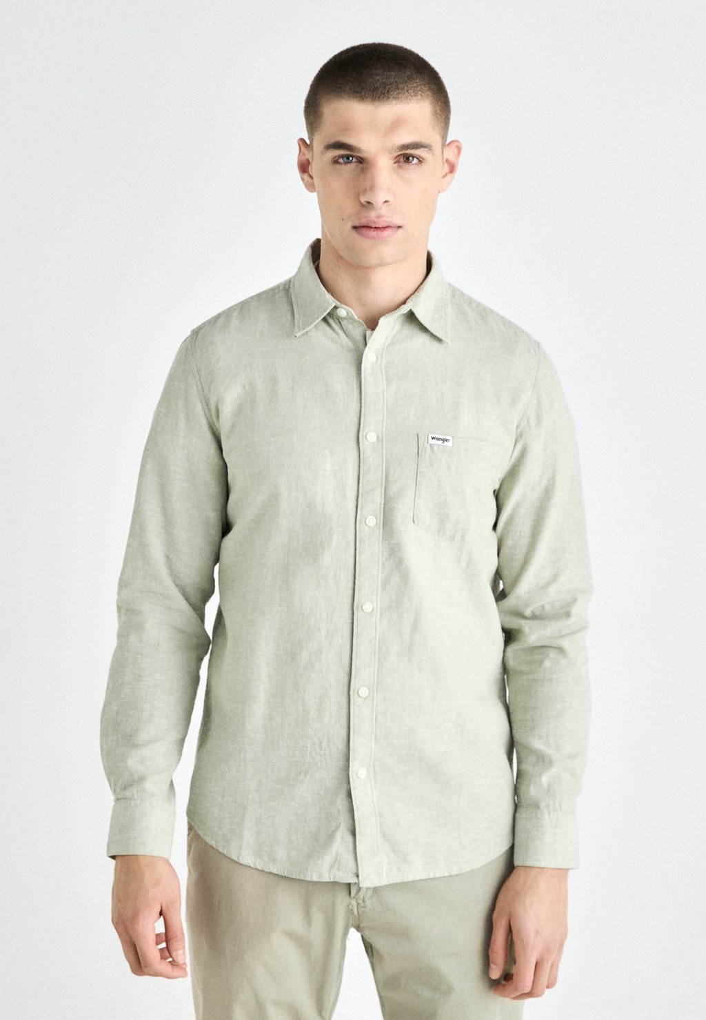 

Рубашка 1 POCKET Wrangler, светло-зеленый
