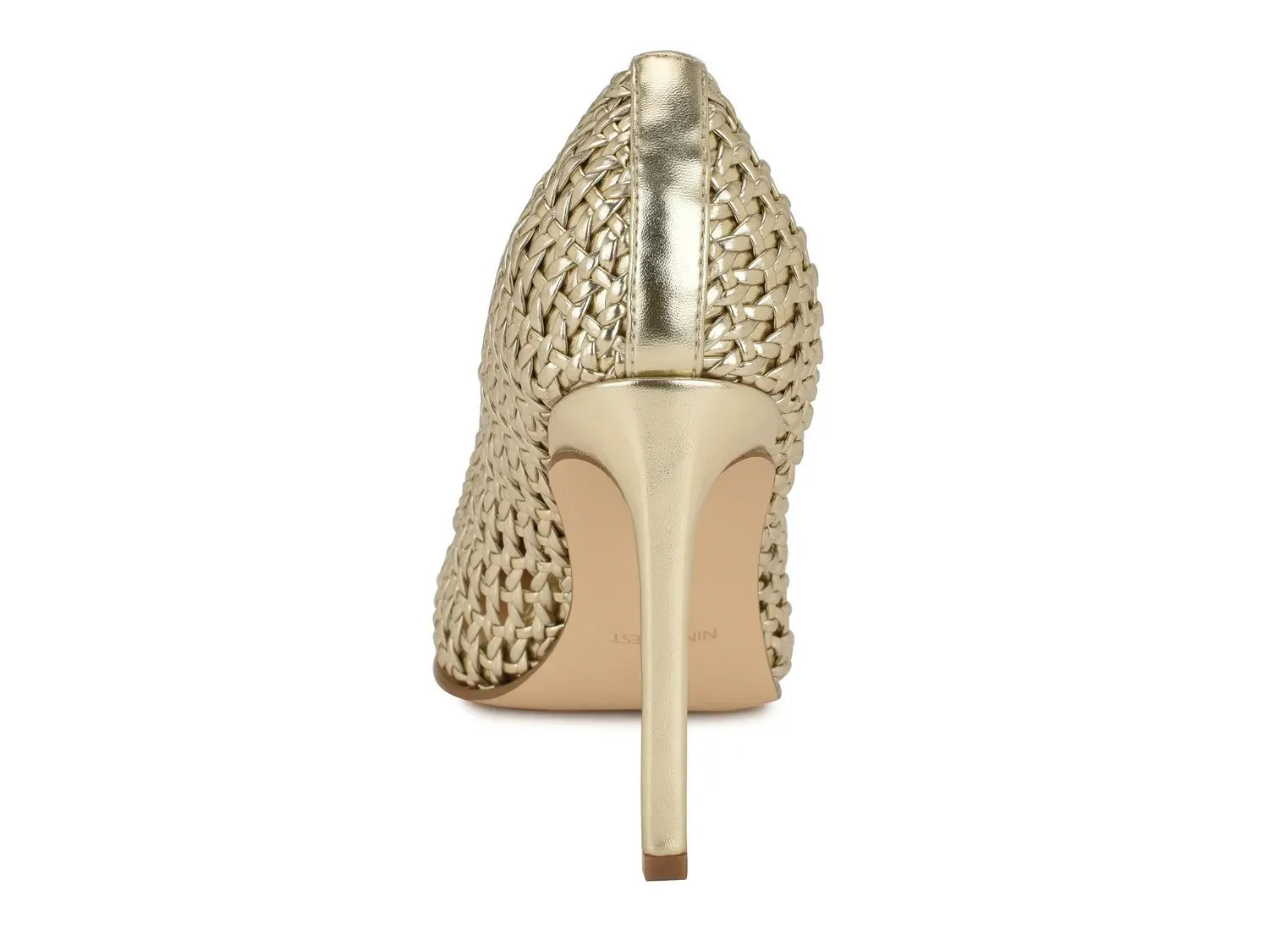 Туфли-лодочки Nine West Tatiana, золотистый металлик — фото 2