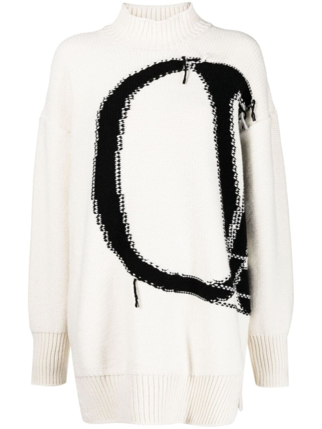 

Джемпер с логотипом OW Maxi Logo Off-White, белый