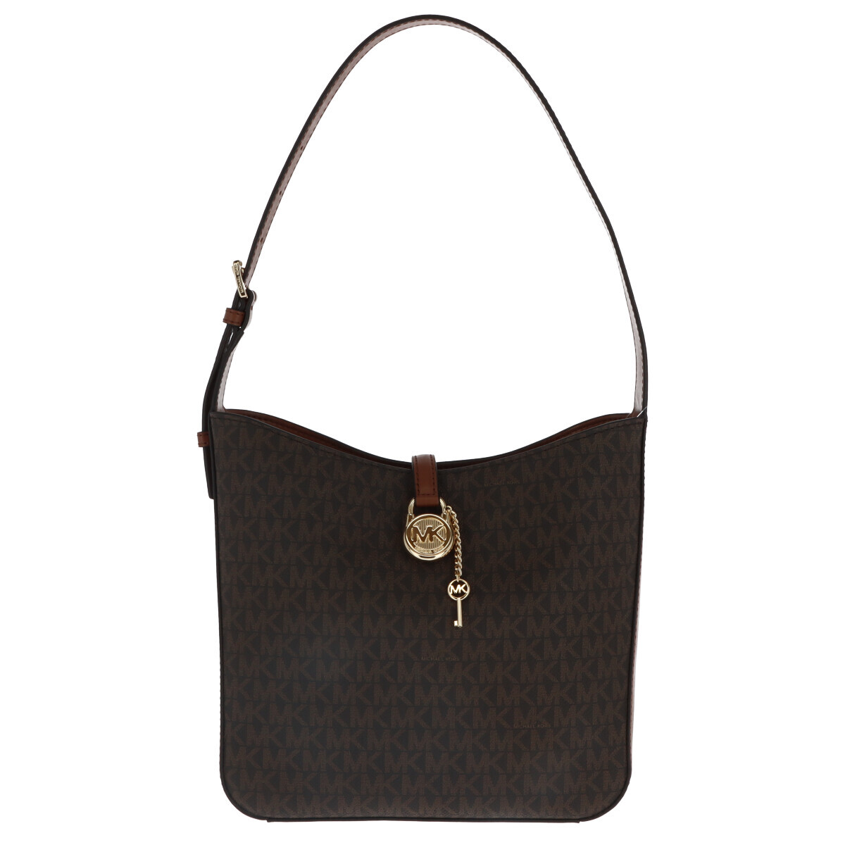 

Сумка Michael Kors с ключом, коричневый