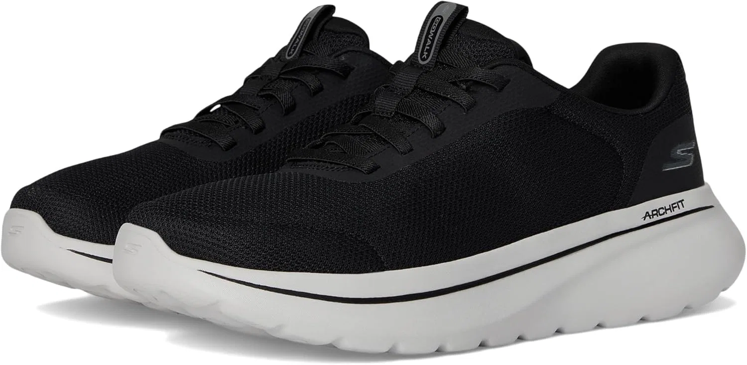 Мужские кроссовки Skechers Go Walk Arch Fit N-Joy Cullman, Black Grey