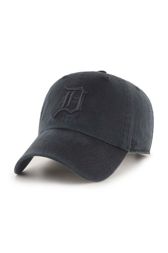 

Хлопковая кепка Detroit Tigers 47 brand, черный