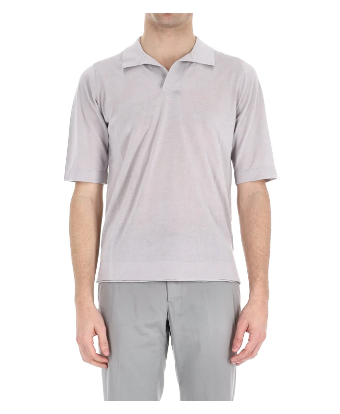 

Повседневная рубашка поло серого цвета Ballantyne, серый