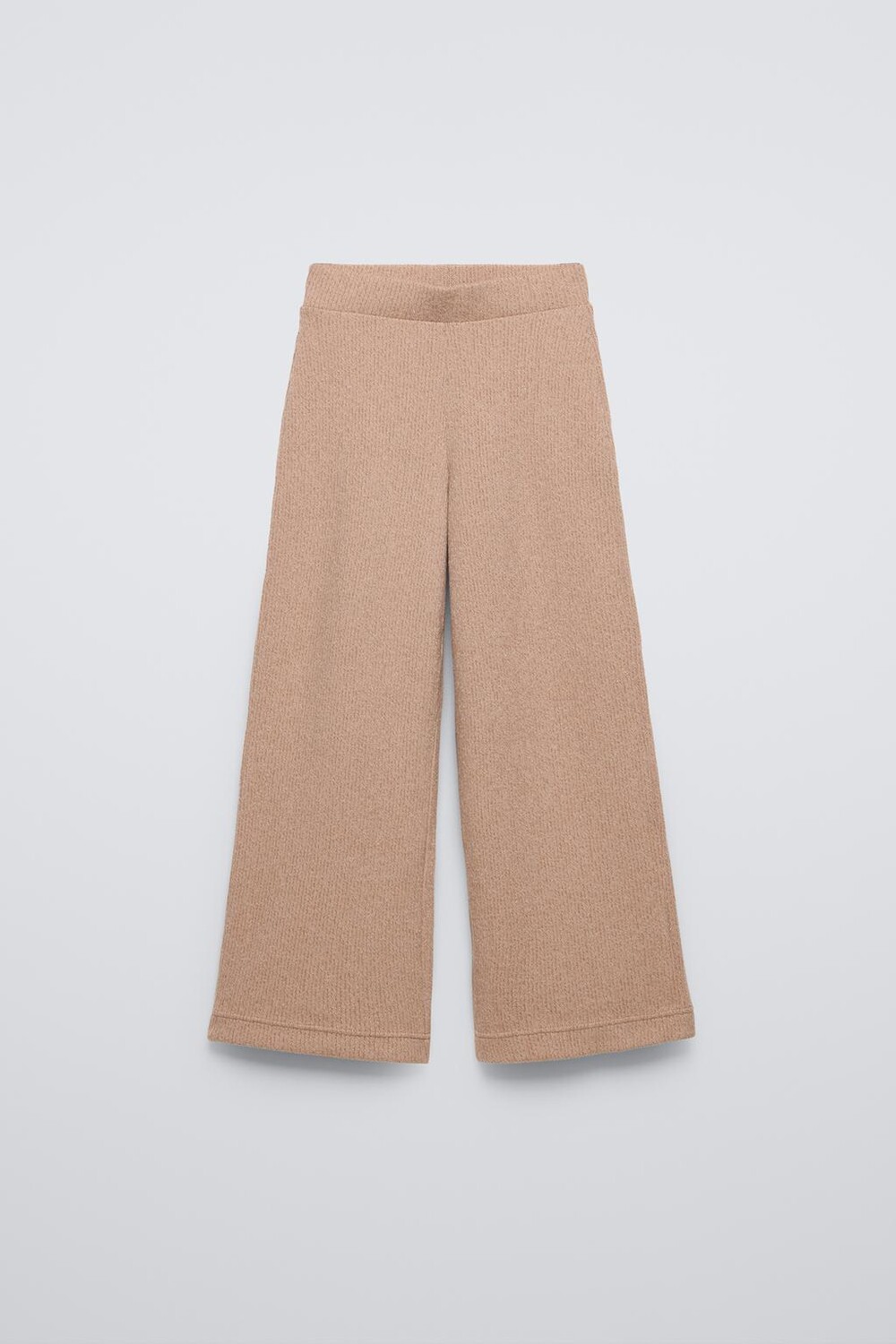 

Мягкие брюки-кюлоты ZARA, бежевый