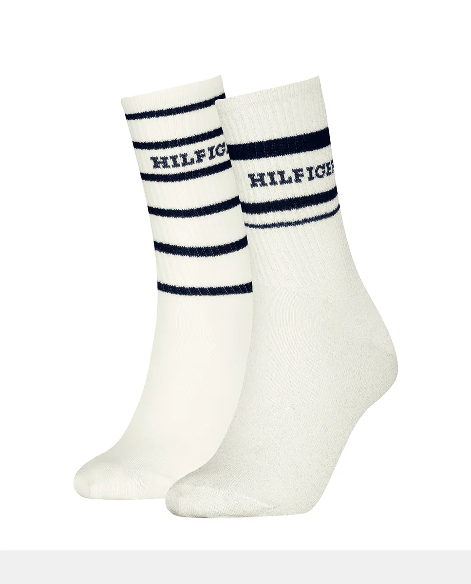 

Женские классические носки (набор из 2 штук) Tommy Hilfiger, белый