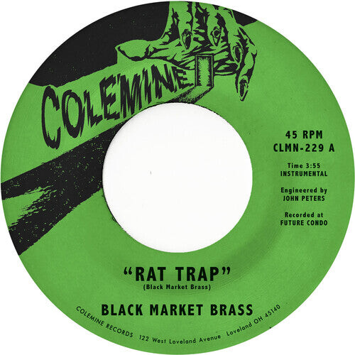 

Сингл 7" Black Market Brass: Rat Trap / Chop Bop - Purple Swirl
