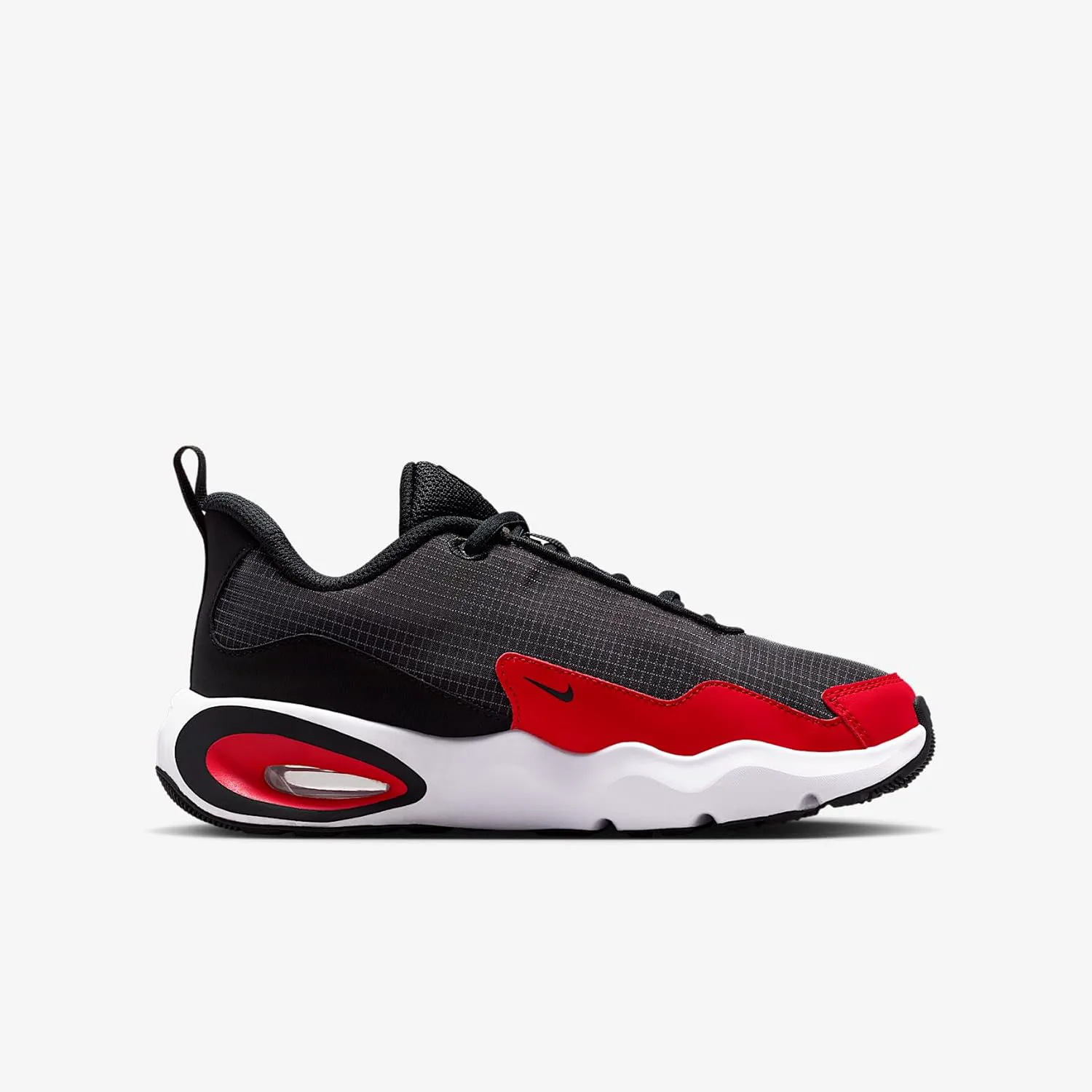 Кроссовки Nike Unisex Air Max Nova для детей - мальчиков, девочек, малышей и грудничков, антрацит/черный/красный — фото 3