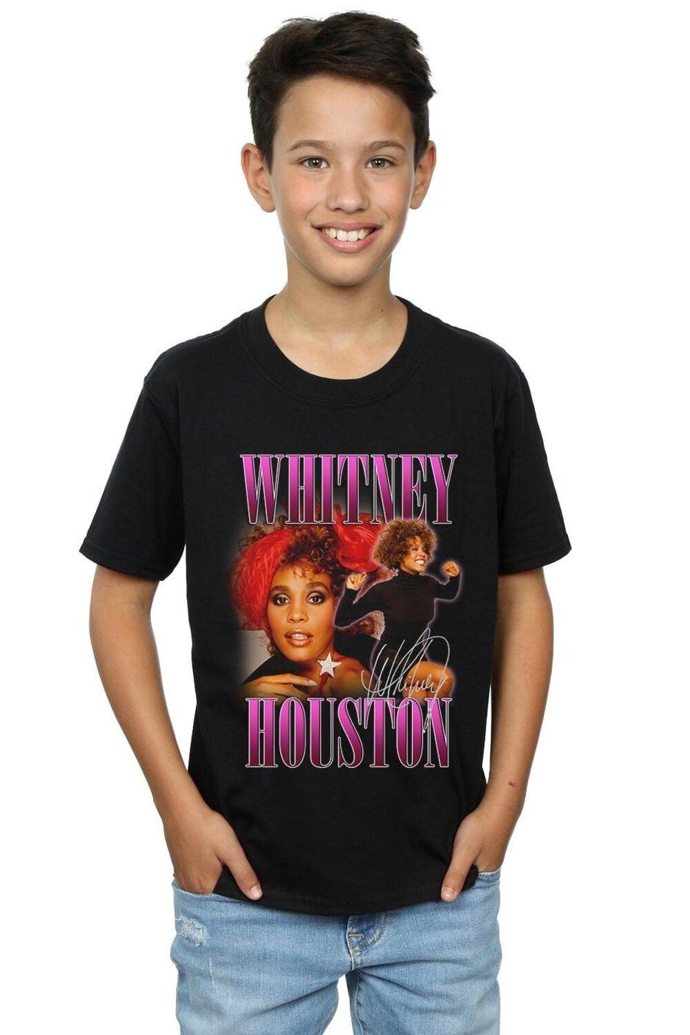 

Футболка Signature Homage Whitney Houston, черный