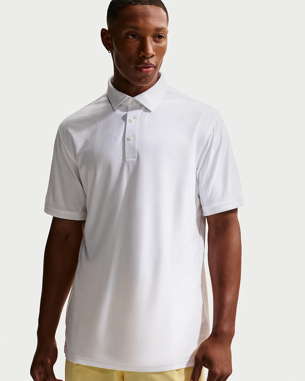 Мужское поло Nike Tailored Performance Dri-FIT Golf, White/White