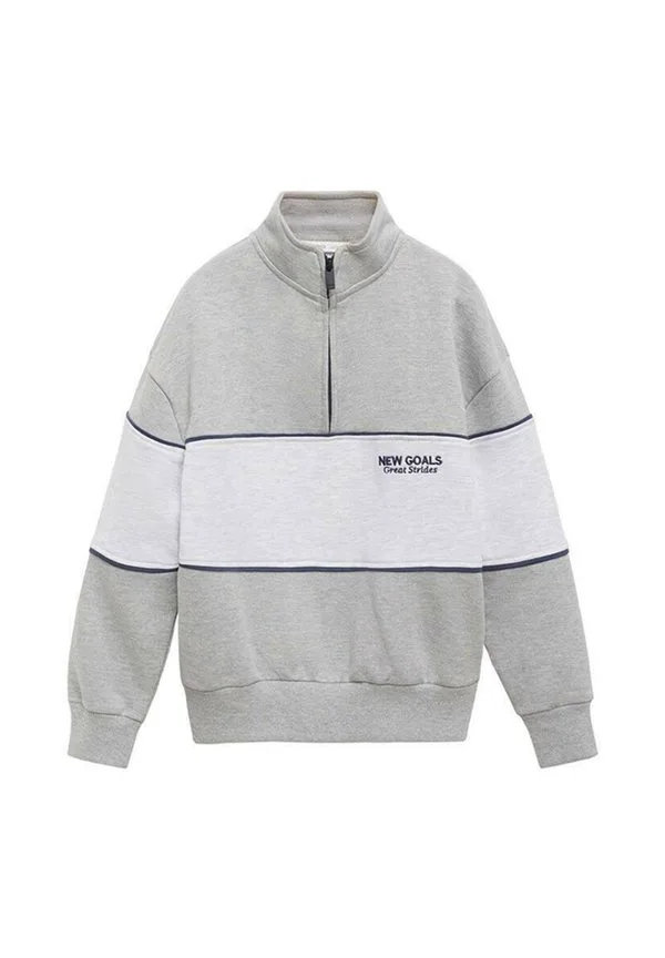 Детская толстовка Mango Kids, Mottled Grey