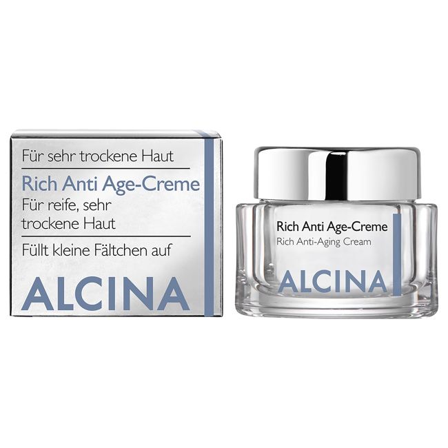 

Насыщенный антивозрастной крем для лица Alcina, 50 мл