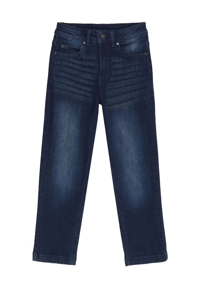 

Джинсы с пятью карманами для детей Manguun, цвет 1 dark wash denim