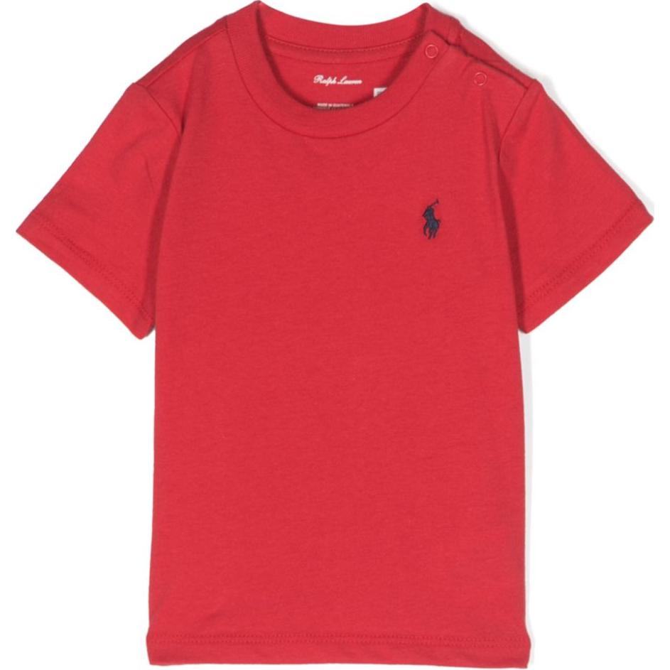 Polo Ralph Lauren Футболка red для малышей — фото 3