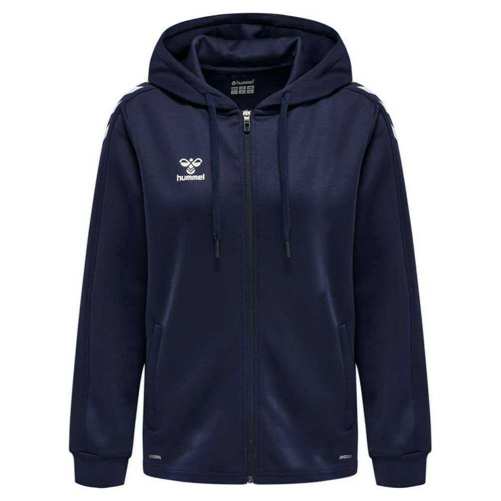 

Толстовка Hummel Core XK Poly Full Zip, синий