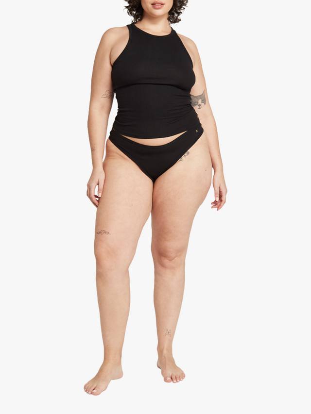 

Органический хлопок стринги с высокой посадкой Nudea, Pack of 2