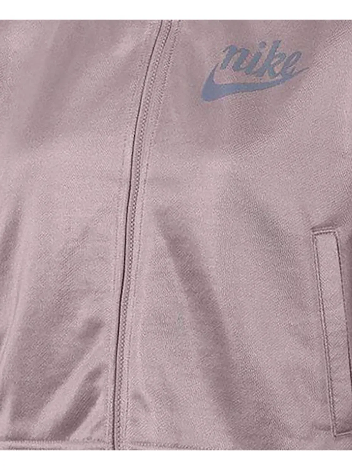 Укороченный жакет в полоску Nike, розовый — фото 2
