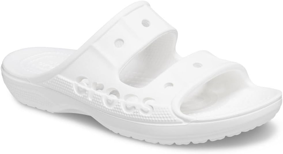 Унисекс сандалии Crocs Baya Slide для взрослых, белый — фото 3