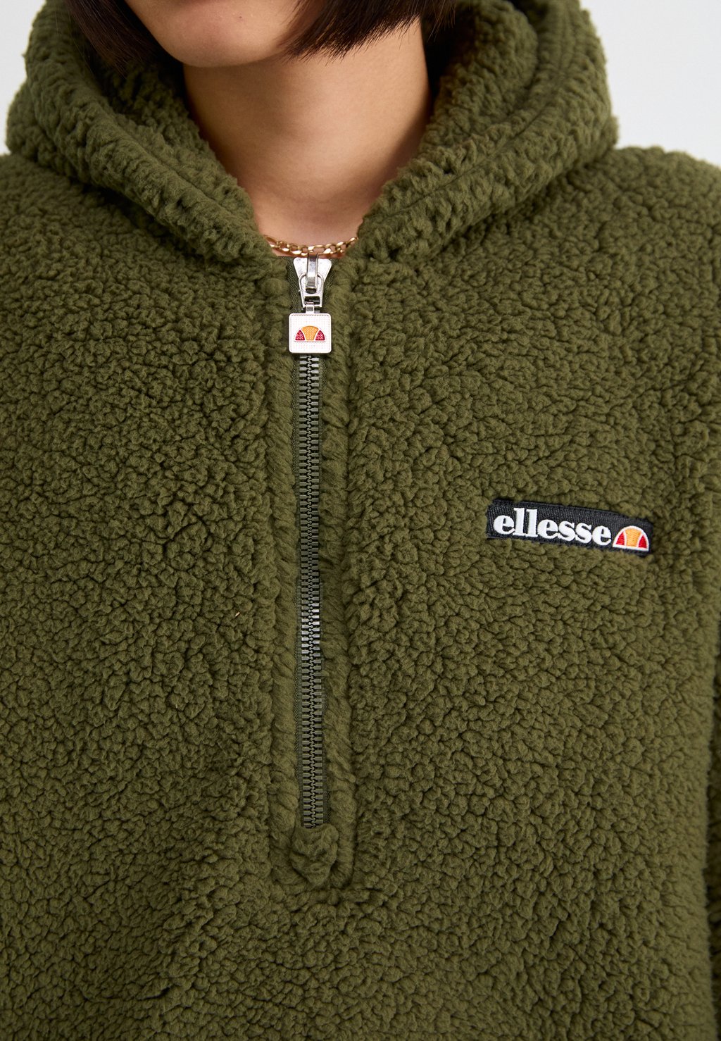 

Толстовка с капюшоном ZEPPY Ellesse, хаки