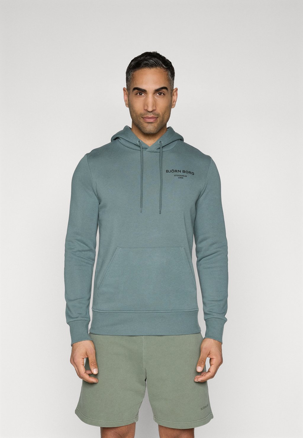

Толстовка с капюшоном ESSENTIAL HOODIE Björn Borg, зеленый