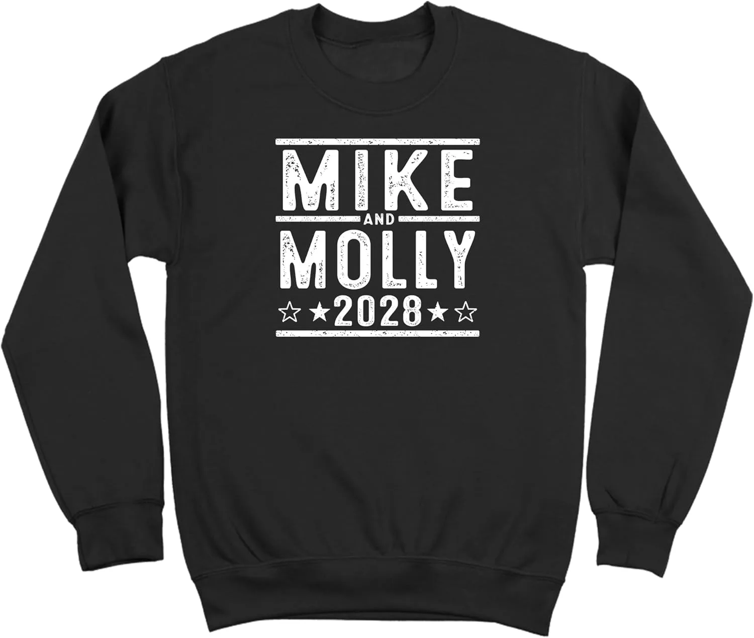 

Donkey Tees MIKE AND MOLLY 2028 - Юмористический сериал 2010-х, комедия XS-6X - Свитшот