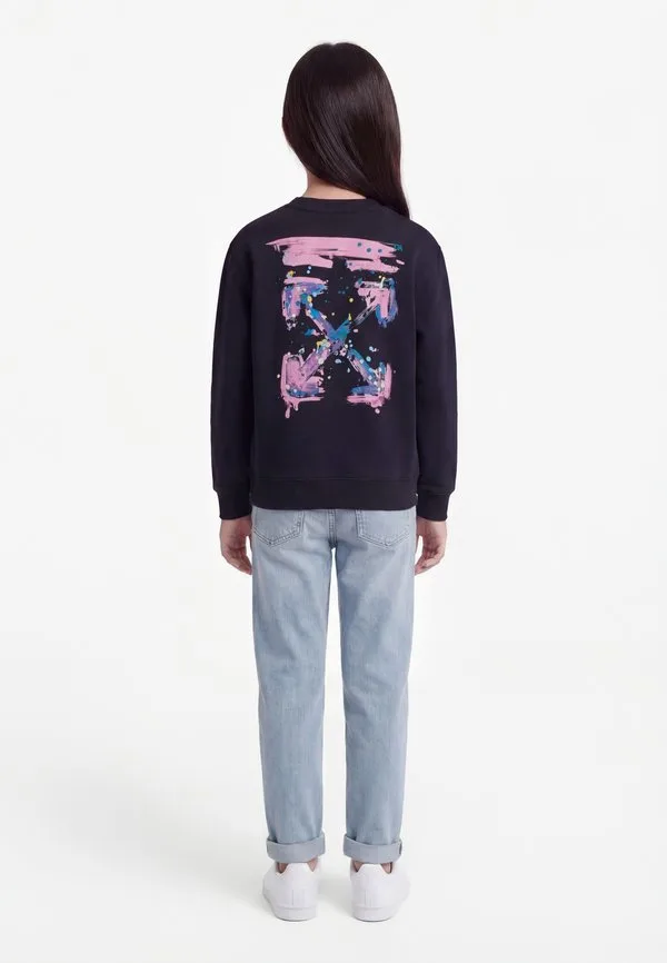 Свитшот с круглым вырезом и рисунком в виде стрелы Off-White, Blue — фото 2