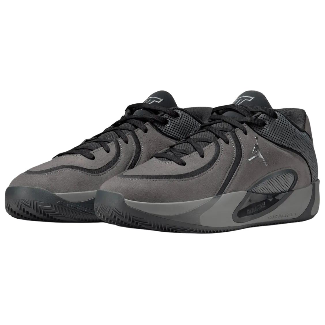 Кроссовки для баскетбола Tatum 4 Unisex Smoke Gray Jordan, серый — фото 4