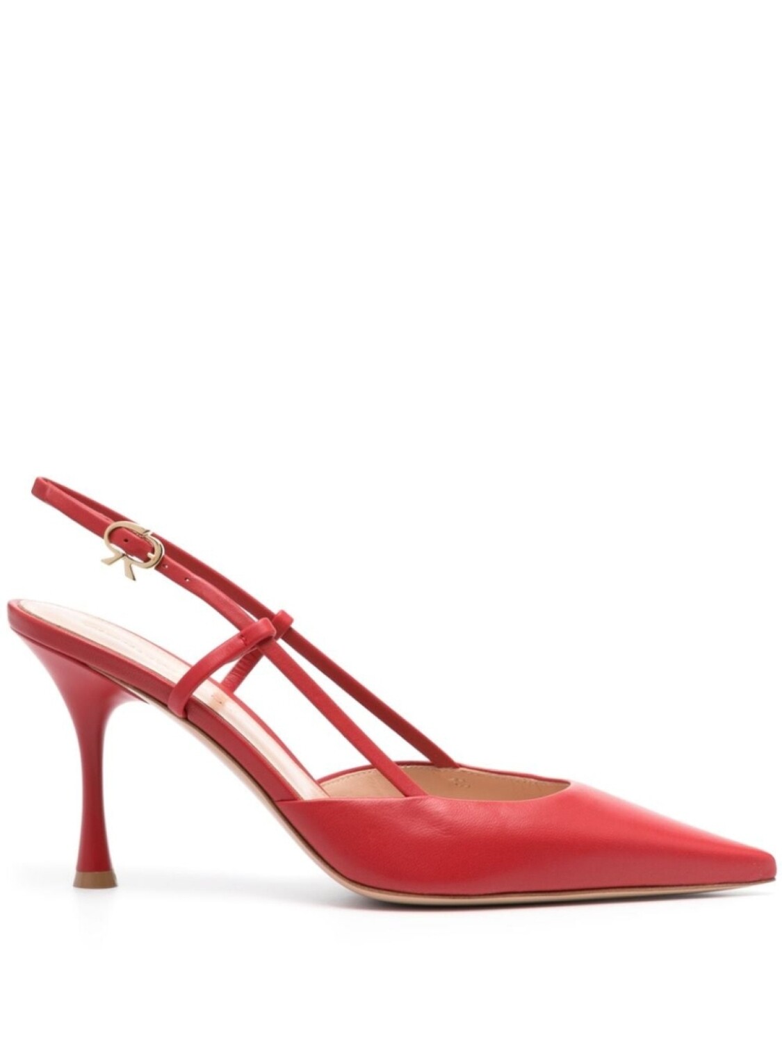 

Gianvito Rossi туфли Ascent 85 с ремешком на пятке, красный