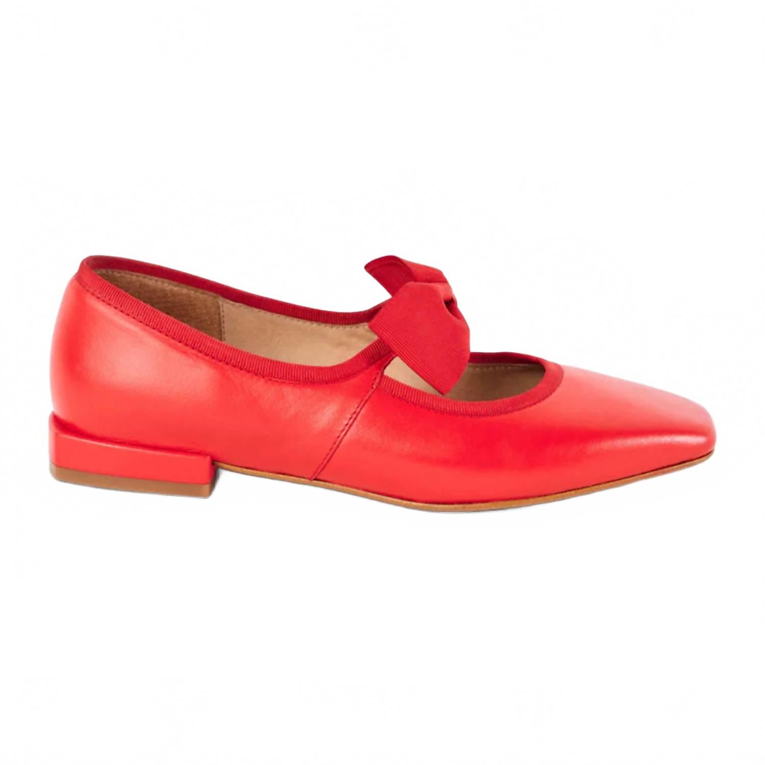 Женские туфли London на каблуках вишневого цвета Intentionally Blank, Cherry
