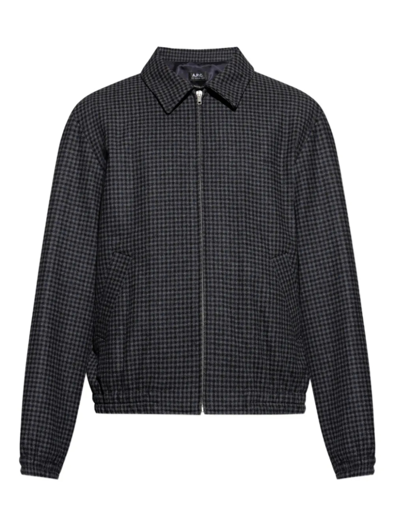 

Клетчатая куртка A.P.C., черный