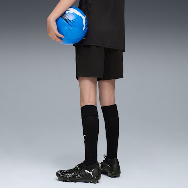 Футбольные шорты для больших детей Individualcup Puma, черный — фото 4