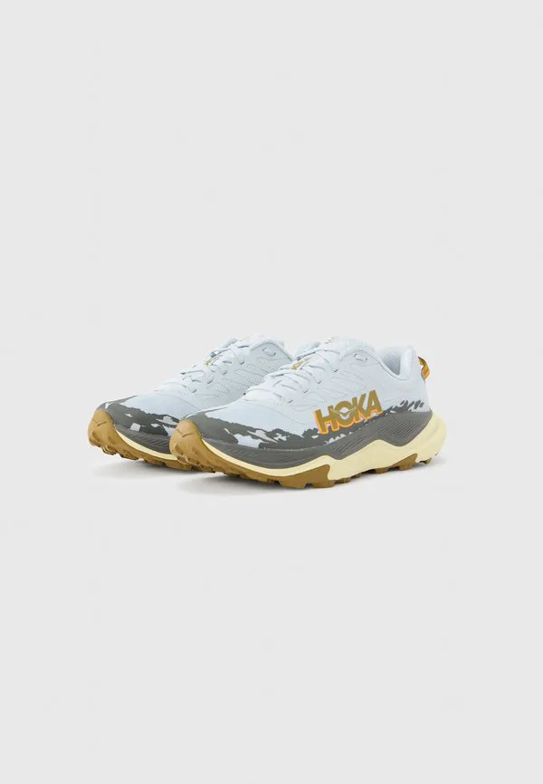 Кроссовки для трейлраннинга torrent 4 Hoka, Mineral Blue/Asphalt Grey — фото 2