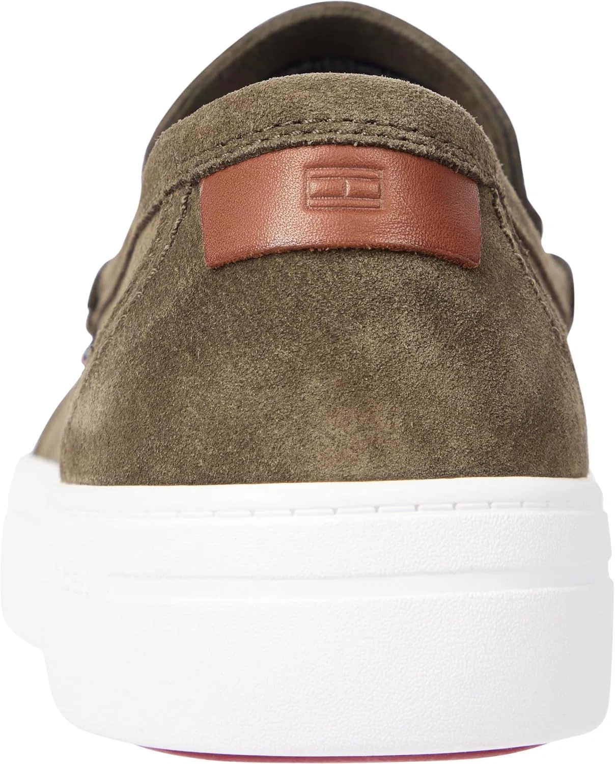 Туфли Tommy Hilfiger Herren Loafer Modern Light Hybrid aus Wildleder Calvin Klein Jeans, Khaki Army Green — фото 2